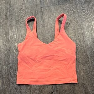 Lululemon size 0 Align Coral Tank Top